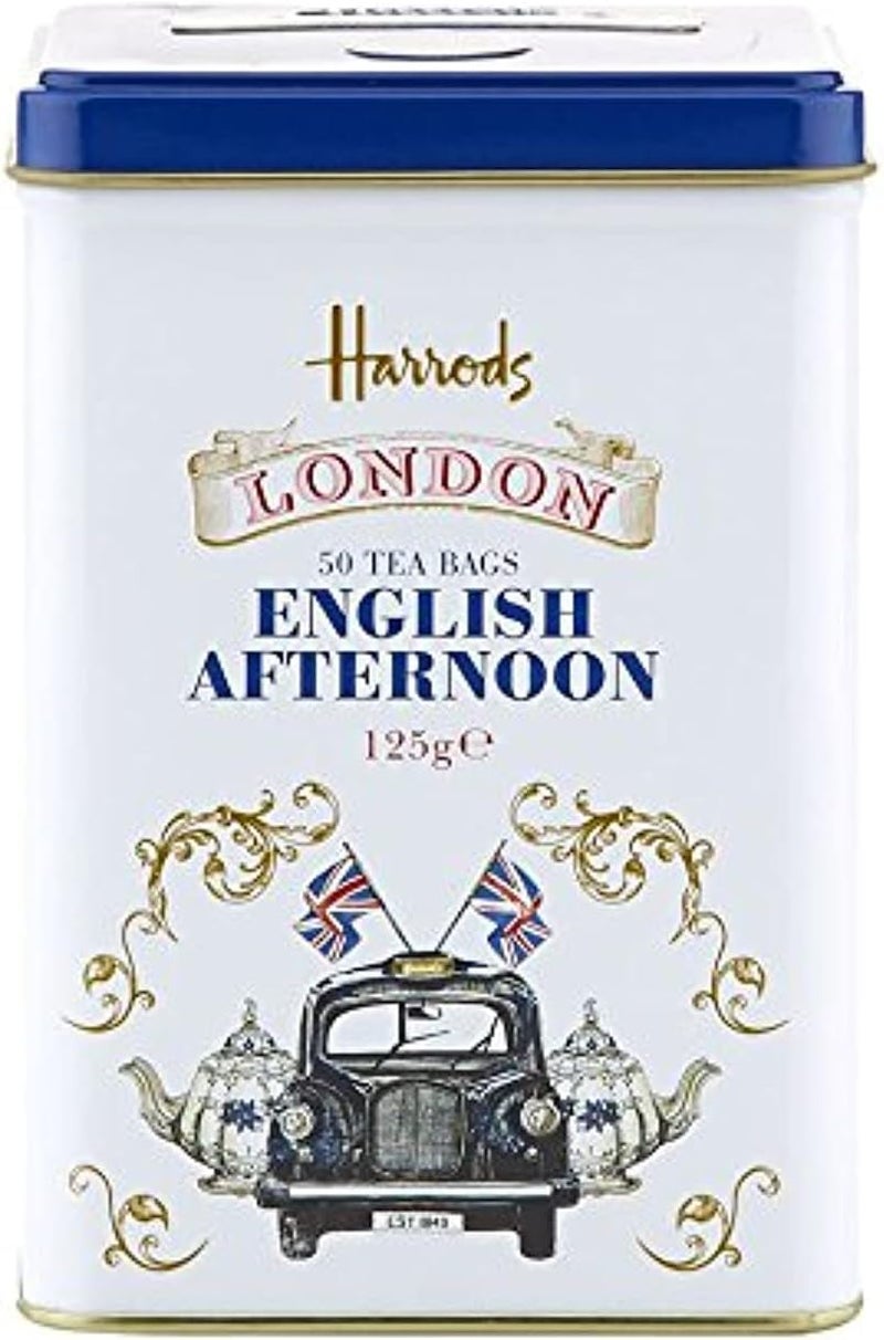 Harrods English Afternoon Tea - 50 Tea Bags - Image 1